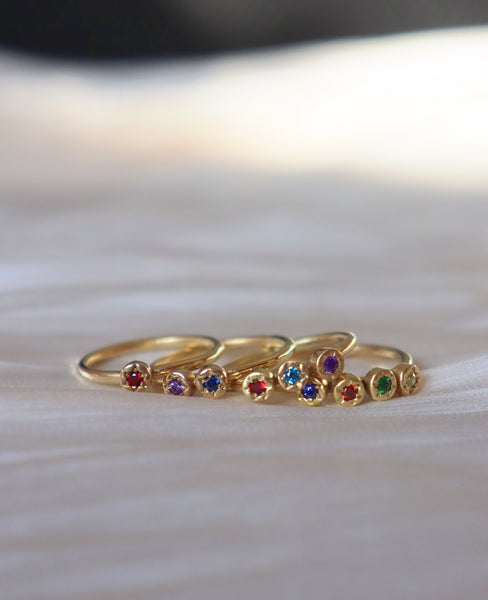 Birthstone ring