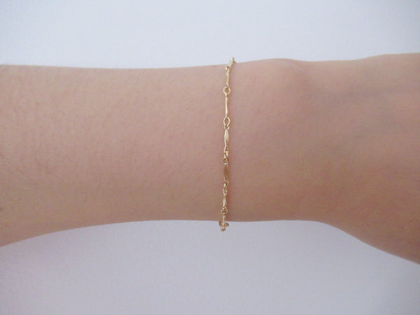 Gracy Bar Chain Bracelet