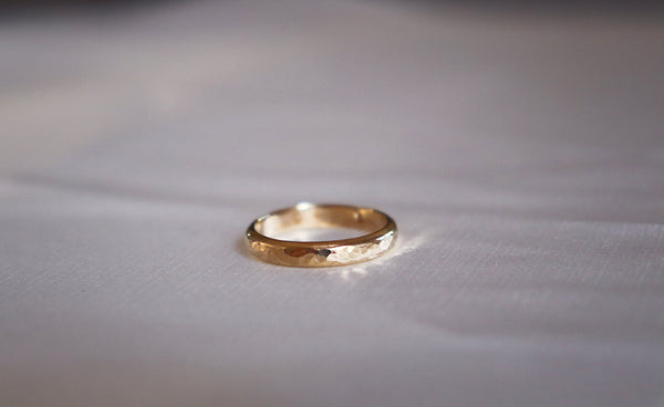 Hammered Dome Ring